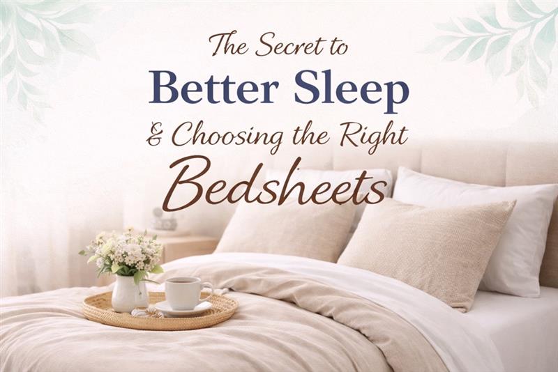 The Secret to Better Sleep: Choosing the Right Bedsheet