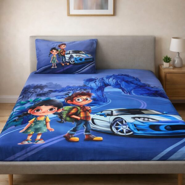 Kids Bedsheet - Premium design