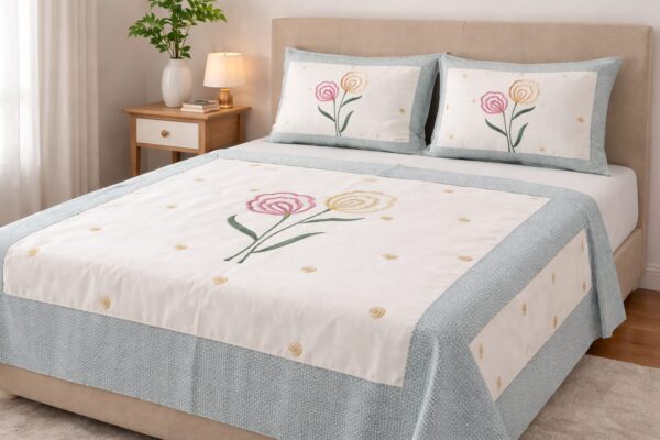 Embroidery Bedsheets